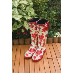 Laura Ashley Women's Elegance Floral Rubber Wellington Boots 