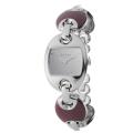 Gucci Women's 'Marina' Red Ceramic and Steel Bracelet Watch