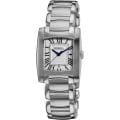 Ebel Women's 'Brasilia' Silver Dial Stainless Steel Quartz Watch