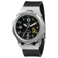 Eterna Men's 'Kon Tiki' Diver Black Silicone Strap Watch