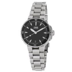 Oris Women's 'Aquis' Stainless Steel Bracelet Automatic Watch