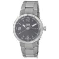 Oris Men's 'TT1' Grey Dial Stainless Steel Bracelet Automatic Watch