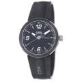 Oris Men's 'TT1' Black Dial Black Rubber Strap Automatic Watch