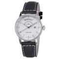 Zeno Men's 'Magellano' Black Leather Strap Automatic Watch