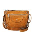 Fossil 'Liberty' Saddle Leather Crossbody Handbag