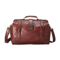 Fossil 'Lineage' Dark Brown Leather Crossbody Handbag