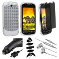TPU Case/ LCD Protector/ Headset/ Charger/ Wrap for HTC MyTouch 4G