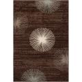 Woven Brown Cheville Rug (7'9" x 11'2")