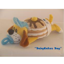 Pancake Puppy Newborn Baby Boy Pup Stuffed Animal