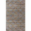 Handmade Luna Moroccan Trellis Grey Wool Rug (5' x 8')