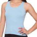 American Apparel Women's Baby Blue Cotton Ribbed Tank Top (S)