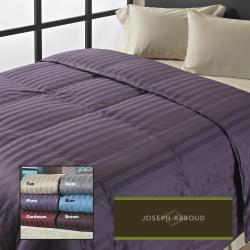 Joseph Abboud Classic Stripe 400 Thread Count Oversized Down Comforter