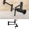 Oil Rubbed Bronze Wall-mount Pot-filler Kitchen Faucet