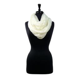 LA77 Women's Delicate Knit Infinity Scarf