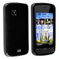 Black TPU Rubber Skin Case for Nokia C5-03