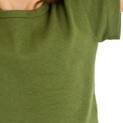 American Apparel Kid's Olive Green Cap-sleeve Baby Rib Cotton Tee