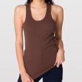 American Apparel Women's 'Boy Beater' Brown Rib Tank (XS)