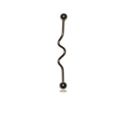 Bronzetone Surgical Steel Barbell Earring