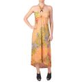 Ci Sono by Journee Junior's Mixed Print Halter Top Maxi Dress
