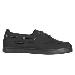 Lugz Men's 'Marsh' Black Canvas Boat Shoes