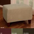 Reeves Stretch 1-piece Ottoman Slipcover
