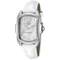 Invicta Women's 'Invicta II' White MOP Dial White Leather Watch