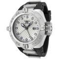 Invicta Men's 'Subaqua' Black Rubber & Stainless Steel GMT Watch