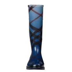 Burberry Women's 'Nova Pop Degrade' Blue Rain Boots