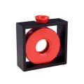 DonnieAnn Ceramic Circle Red Vase