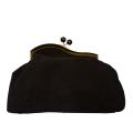 Miu Miu Black Suede Shoulder Bag
