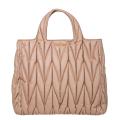 Miu Miu Blush Leather Tote Bag