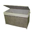 Woven Maize Gray Storage Chest