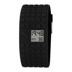 Puma Unisex Black Cell Digital Watch