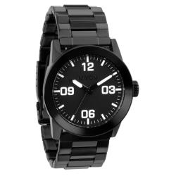 Nixon Men's 'Private' Black Stainless Steel Watch
