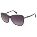 Coach S3006 Women's Oversize Sunglasses-Black