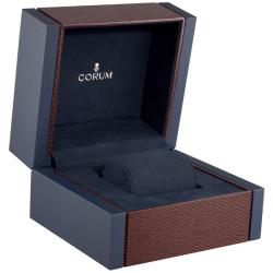 Corum Men's 'Admiral Cup' Grey Dial Black Rubber Strap Watch