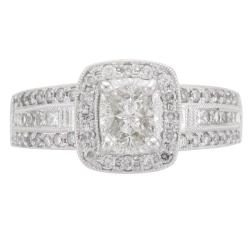 14k White Gold 1 1/8ct TDW Diamond Engagement Ring (H-I, I1-I2)