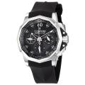 Corum Men's 'Admiral Cup' Black Dial Black Rubber Strap Watch