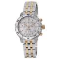 Tissot Men's 'PRS 200' Silver Dial Two Toned Stainless Steel Watch
