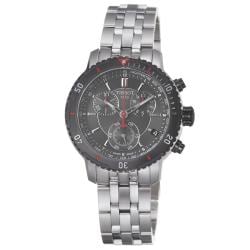 Tissot Men's 'PRS-200' Black Dial Stainless Steel Quartz Watch