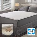 Sealy 2-inch Queen/ King/ Cal King-size Latex Mattress Topper with Protective Zippered Cover Set