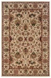 Hand-tufted Artisan Beige Rug (8' x 10')