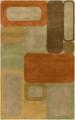 Hand-tufted Artisan Green Rug (5' x 8')