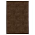 Tiger Patch Mink Brown Rug (8' x 10')