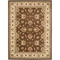 Lyndhurst Traditions Brown/ Ivory Rug (9' x 12')