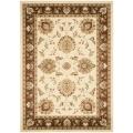 Lyndhurst Tabriz Ivory/ Brown Rug (9' x 12')