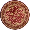 Lyndhurst Floral Trellis RedRug (5'3 Round)
