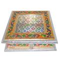 Meenakari Glass Cover Jewelry and Display Box (India)