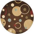 Porcello Cosmos Brown Rug (7' Round)