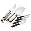Mr. BBQ 7-piece Premium Oval Handle Stainless Steel Tool Set